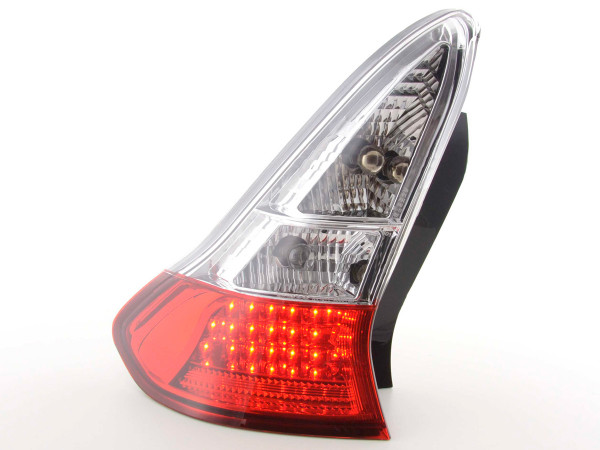 Led Taillights Citroen C4 3-dr. Typ L Yr. 04- clear/red