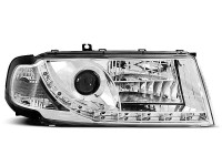 Headlights Daylight Chrome Fits Skoda Octavia I 08.00-10 Headlights Daylight Chrome Fits Skoda Octavia I 08.00-10
