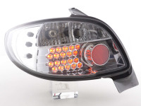 Led Taillights Peugeot 206 3/5 dr. not Cabrio Yr. 98-05 chrome Led Taillights Peugeot 206 3/5 dr. not Cabrio Yr. 98-05 chrome
