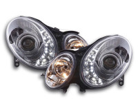 Daylight headlight Mercedes E-Classe 211 Yr. 02-06 chrome Daylight headlight Mercedes E-Classe 211 Yr. 02-06 chrome