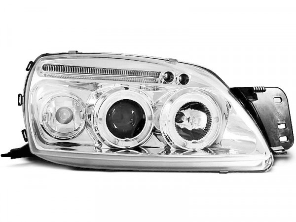 Ford Fiesta Mk5 09.99-04.02 Angel Eyes Chrome