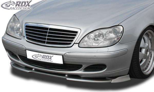 RDX Front Spoiler VARIO-X MERCEDES S-class W220 2002+
