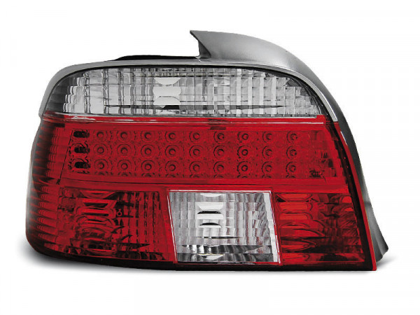 Led Tail Lights Red White Fits Bmw E39 09.95-08.00