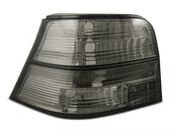 Tail Lights Crystal Smoke Fits Vw Golf 4 09.97-09.03