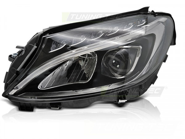 Led Headlight Black Left Side Tyc Fits Mercedes W205 14-18