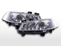 Daylight headlight Renault Megane 2 3/5-door. Yr. 03-06 chrome Daylight headlight Renault Megane 2 3/5-door. Yr. 03-06 chrome