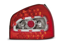 Led Tail Lights Red White Fits Audi A3 08.96-08.00 Led Tail Lights Red White Fits Audi A3 08.96-08.00