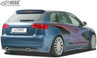 RDX rear bumper extension AUDI A3 Sportback -2008 "SingleFrame" RDX rear bumper extension AUDI A3 Sportback -2008 "SingleFrame"