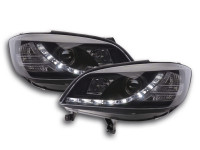 Daylight headlight Opel Zafira A Yr. 99-04 black Daylight headlight Opel Zafira A Yr. 99-04 black