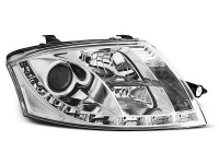 Headlights Daylight Chrome Fits Audi Tt 99-06 Headlights Daylight Chrome Fits Audi Tt 99-06