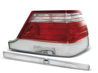 Tail Lights Red White Fits Mercedes W140 95-10.98 Tail Lights Red White Fits Mercedes W140 95-10.98