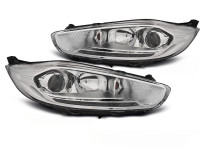Ford Fiesta Mk7 13-16 Led Drl Chrome Ford Fiesta Mk7 13-16 Led Drl Chrome