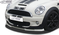 RDX Front Spoiler VARIO-X MINI R56 / R57 Cooper S RDX Front Spoiler VARIO-X MINI R56 / R57 Cooper S