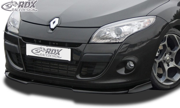 RDX Front Spoiler VARIO-X RENAULT Megane 3 Coupe / Cabrio / CC (-2012)