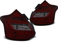 Ford Focus 3 11-10.14 Hatchback Red Smoke Led Bar Seq Ind. Ford Focus 3 11-10.14 Hatchback Red Smoke Led Bar Seq Ind.