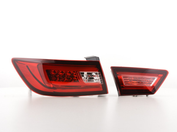 Led Taillights Renault Clio 4 (X98) Yr. ab 2012 red/clear