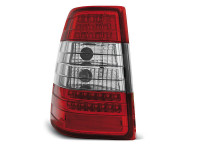 Led Tail Lights Red White Fits Mercedes W124 E-klasa Kombi 09.85-95 Led Tail Lights Red White Fits Mercedes W124 E-klasa Kombi 09.85-95