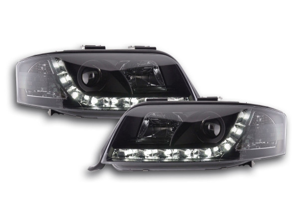 DRL Daylight headlight Audi A6 4B Yr. 01-03 black