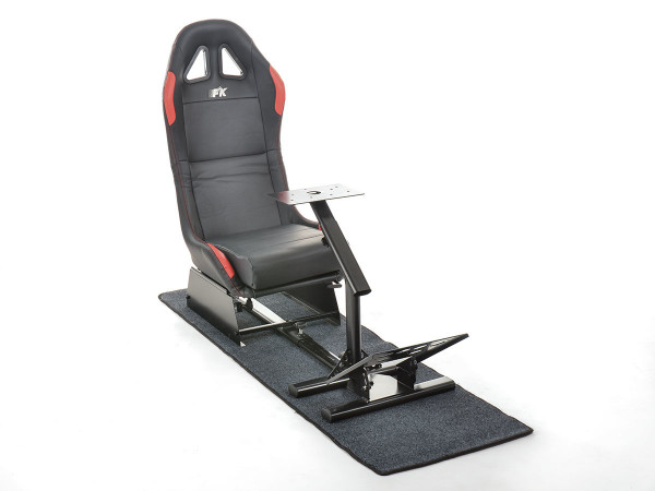 FK game seat Suzuka racing simulator for racing games red with carpet