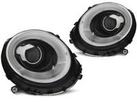 Headlights Tube Light Black fits BMW Mini Cooper 06-14 Headlights Tube Light Black fits BMW Mini Cooper 06-14