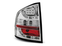 Led Tail Lights Chrome Fits Skoda Octavia Ii Kombi 04-12 Led Tail Lights Chrome Fits Skoda Octavia Ii Kombi 04-12