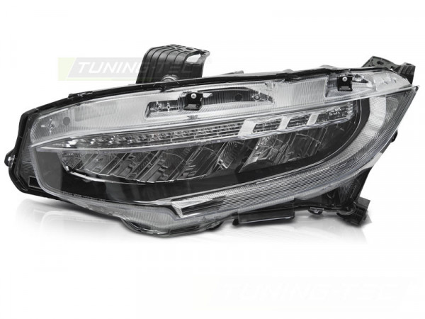 Full Led Headlight Left Side Tyc Fits Honda Civic X 16-21