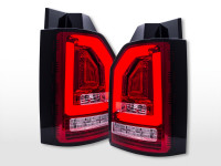 LED Rückleuchten passend für VW T6 ab 2016 Heckklappentür-Version rot/klar LED Rückleuchten passend für VW T6 ab 2016 Heckklappentür-Version rot/klar