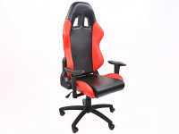 FK sport setat office chair gaming seat Liverpool black/red swivel chair revolving chair FK sport setat office chair gaming seat Liverpool black/red swivel chair revolving chair