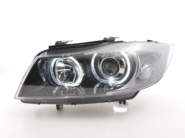 Angel Eye headlight LED BMW serie 3 E90/E91 Yr. 2005-2011 black