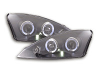 headlight Ford Focus Yr. 98-01 black headlight Ford Focus Yr. 98-01 black