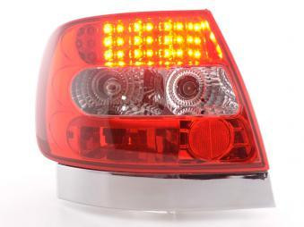 Led Taillights Audi A4 saloon type B5 Yr. 95-00 clear/red