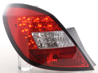 Led Taillights Opel Corsa D 5-dr Yr. 06-10 red/clear Led Taillights Opel Corsa D 5-dr Yr. 06-10 red/clear