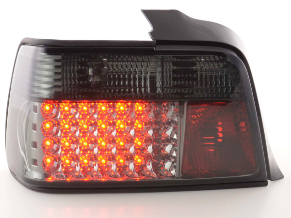 Led Taillights BMW serie 3 saloon type E36 Yr. 91-98 black