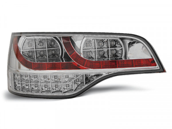 Led Tail Lights Chrome Fits Audi Q7 06-09