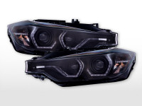 Xenon headlight set fits BMW 3 Series F30 2012–2014 black Xenon headlight set fits BMW 3 Series F30 2012–2014 black
