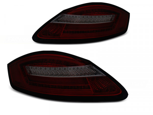 Led Tail Lights Red Smoke Seq Fits Porsche Boxster 987 / Cayman 05-08