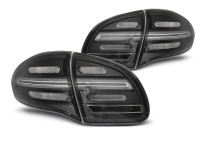 Led Bar Tail Lights Black Seq Fits Porsche Cayenne 10-15 Led Bar Tail Lights Black Seq Fits Porsche Cayenne 10-15