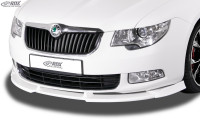 RDX Front Spoiler VARIO-X for SKODA Superb 2 (3T) 2008-2013 Front Lip Splitter RDX Front Spoiler VARIO-X for SKODA Superb 2 (3T) 2008-2013 Front Lip Splitter