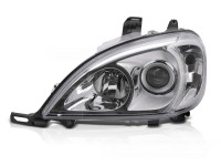 Headlights Chrome Left Side Fits Mercedes W163 01-05 Headlights Chrome Left Side Fits Mercedes W163 01-05