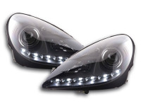 DRL Daylight headlight Mercedes SLK R171 black DRL Daylight headlight Mercedes SLK R171 black