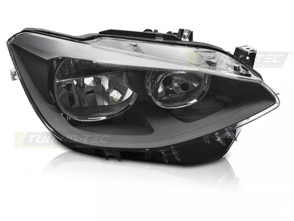Headlight Black Right Side Tyc Fits Bmw F20 F21 11-14