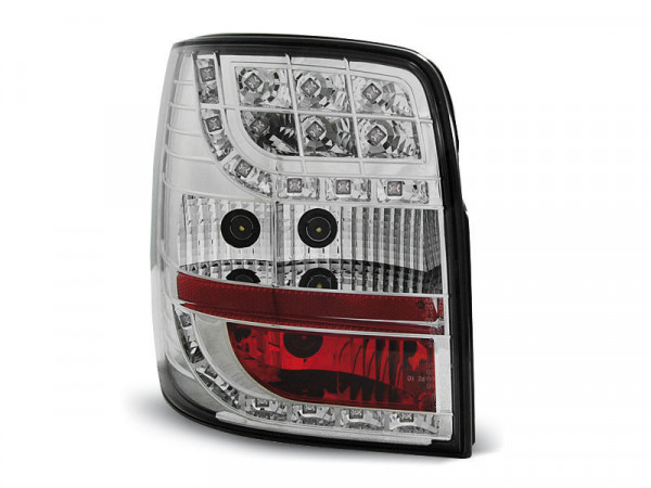 Led Tail Lights Chrome Fits Vw Passat 3bg 00-04 Variant
