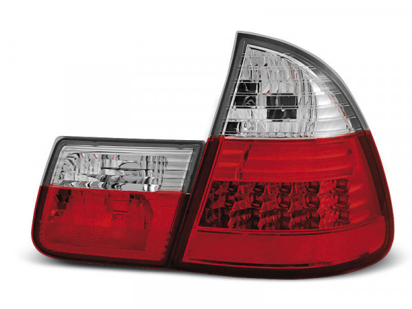 Led Tail Lights Red White Fits Bmw E46 99-05 Touring