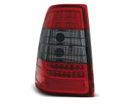 Led Tail Lights Red Smoke Fits Mercedes W124 E-klasa Kombi 09.85-95 Led Tail Lights Red Smoke Fits Mercedes W124 E-klasa Kombi 09.85-95