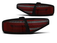 Led Bar Tail Lights Red Smoke Seq Fits Audi A4 B8 12-15 Sedan Oem Led Led Bar Tail Lights Red Smoke Seq Fits Audi A4 B8 12-15 Sedan Oem Led