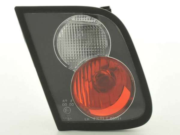Rear lights BMW 3er E46 Limo black inner element for the tailgate only