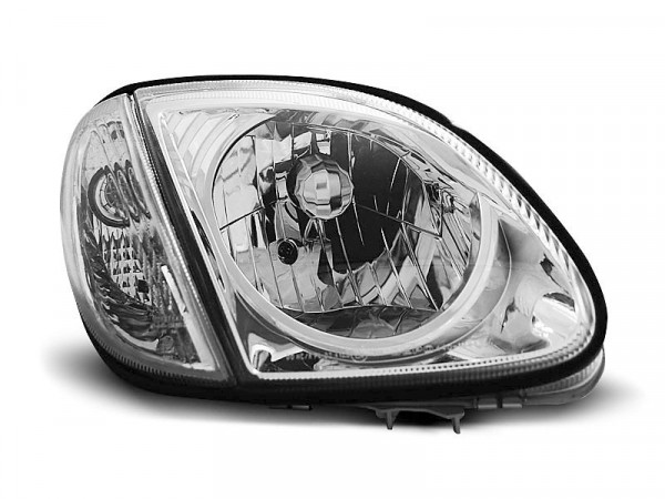 Headlights Chrome Fits Mercedes R170 Slk 04.96-04