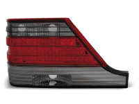 Led Tail Lights Red Smoke Fits Mercedes W140 95-10.98 Led Tail Lights Red Smoke Fits Mercedes W140 95-10.98