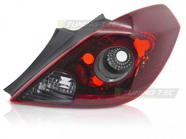 Tail Light Red Smoke Sport Right Side Tyc Fits Opel Corsa D 06-11 3d