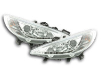 Daylight headlight Peugeot 207 Yr. 06- chrome Daylight headlight Peugeot 207 Yr. 06- chrome